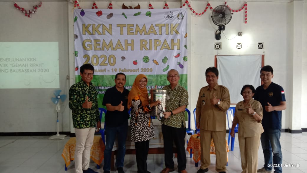 UKDW Thematic Service Learning Program: Developing Kampung Sayur Bausasran