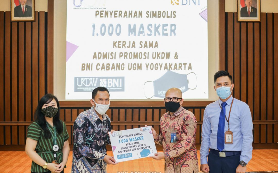 UKDW and BNI to Distribute 1,000 Face Masks