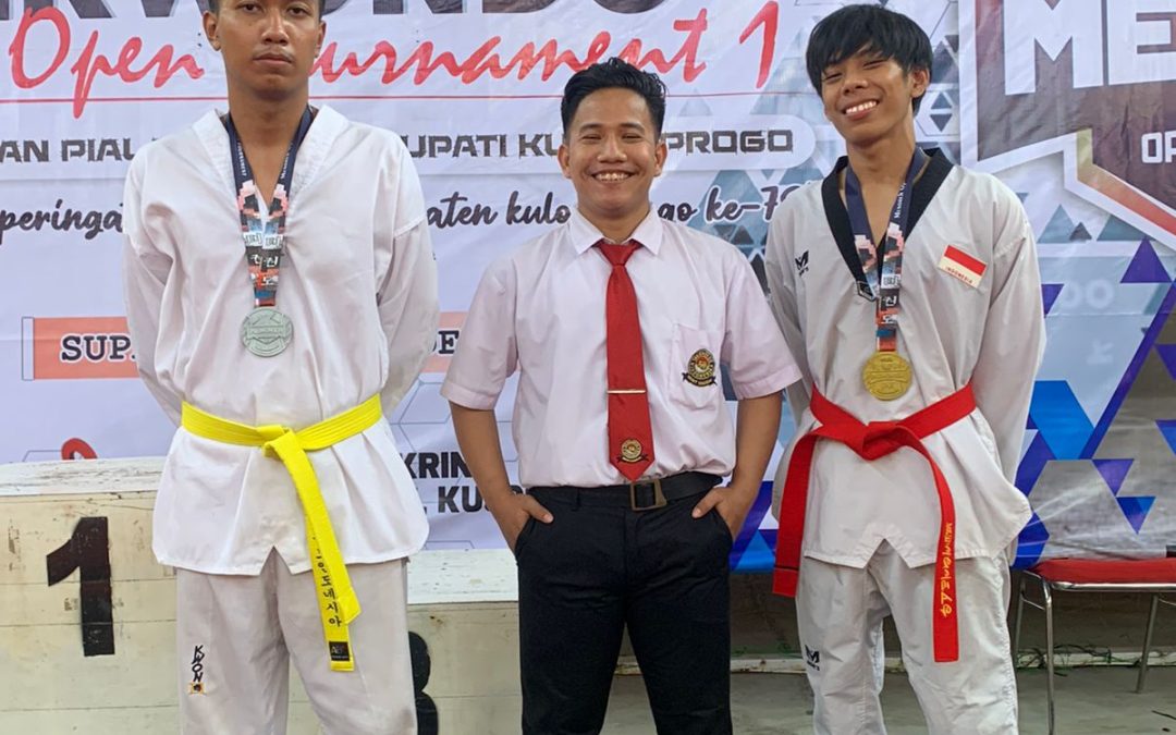 UKDW Taekwondo Team Brings Home Gold and Silver Medals in the 2023 Menoreh Open Championship