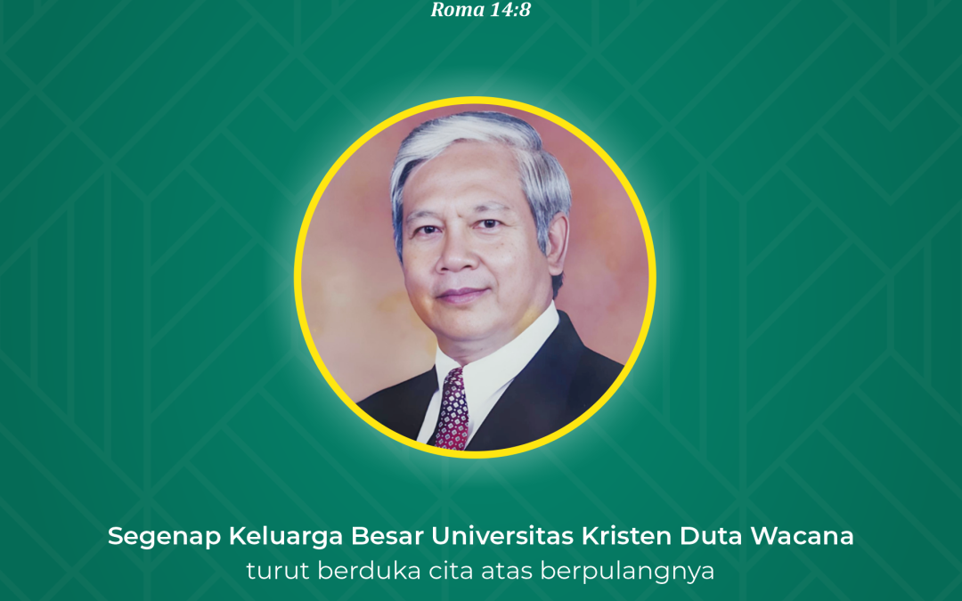 Rev. Em. R. Judowibowo Poerwowidagdo, Ph.D., Former UKDW Rector, Passes Away