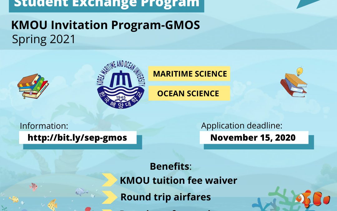 Global Invitation Program in the field of Maritime and Ocean Sciences