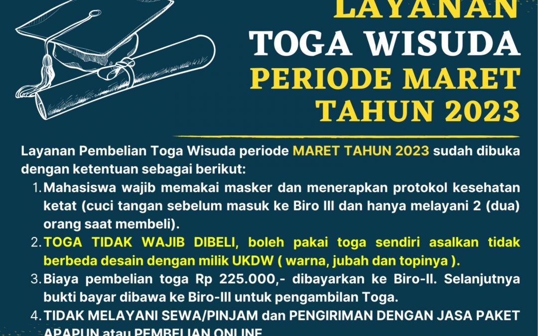 Layanan Pembelian Toga