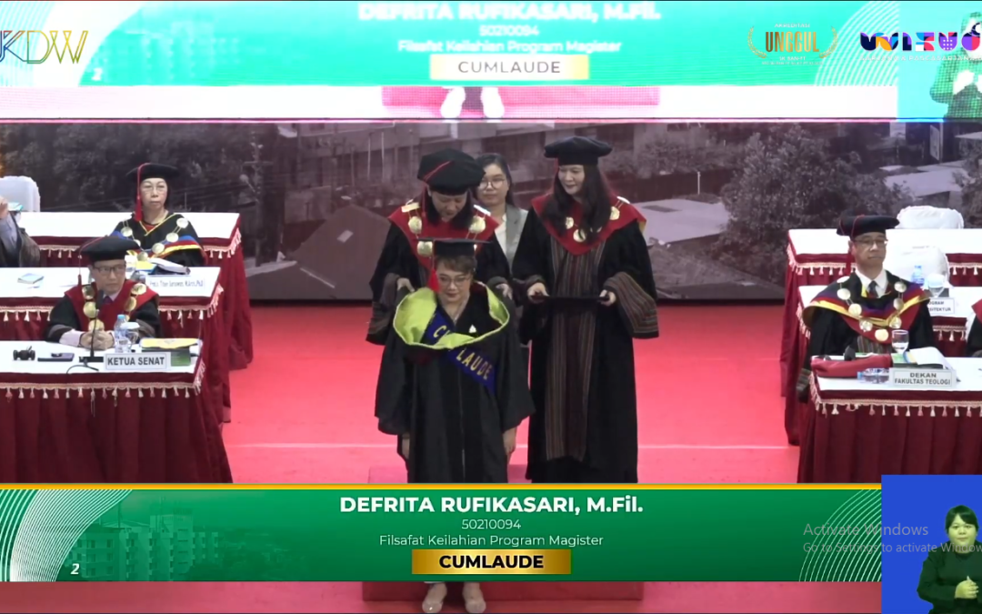 UKDW Mewisuda 322 Lulusan Sarjana Dan Pascasarjana | UKDW