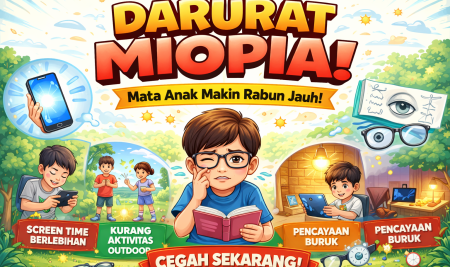 Darurat Miopia pada Anak: “Warisan” Pandemi yang Bisa Dicegah