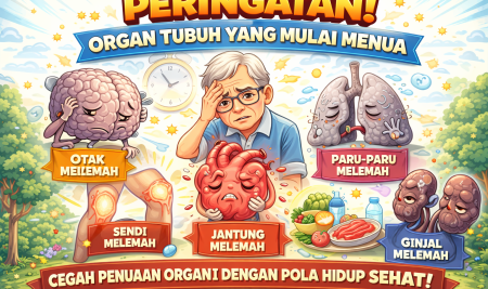 Tubuh Kita, Peta Waktu yang Tak Sama Mengapa Setiap Organ Menua dengan Cara Berbeda?