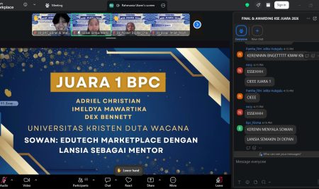 Sowan.id Antar Mahasiswa UKDW Raih Juara 1 Business Plan Competition KSE Nasional 2026